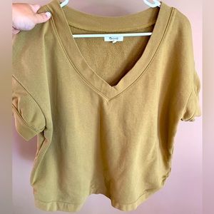 Madewell (Re)sourced French Terry Sweatshirt Tee -  XL